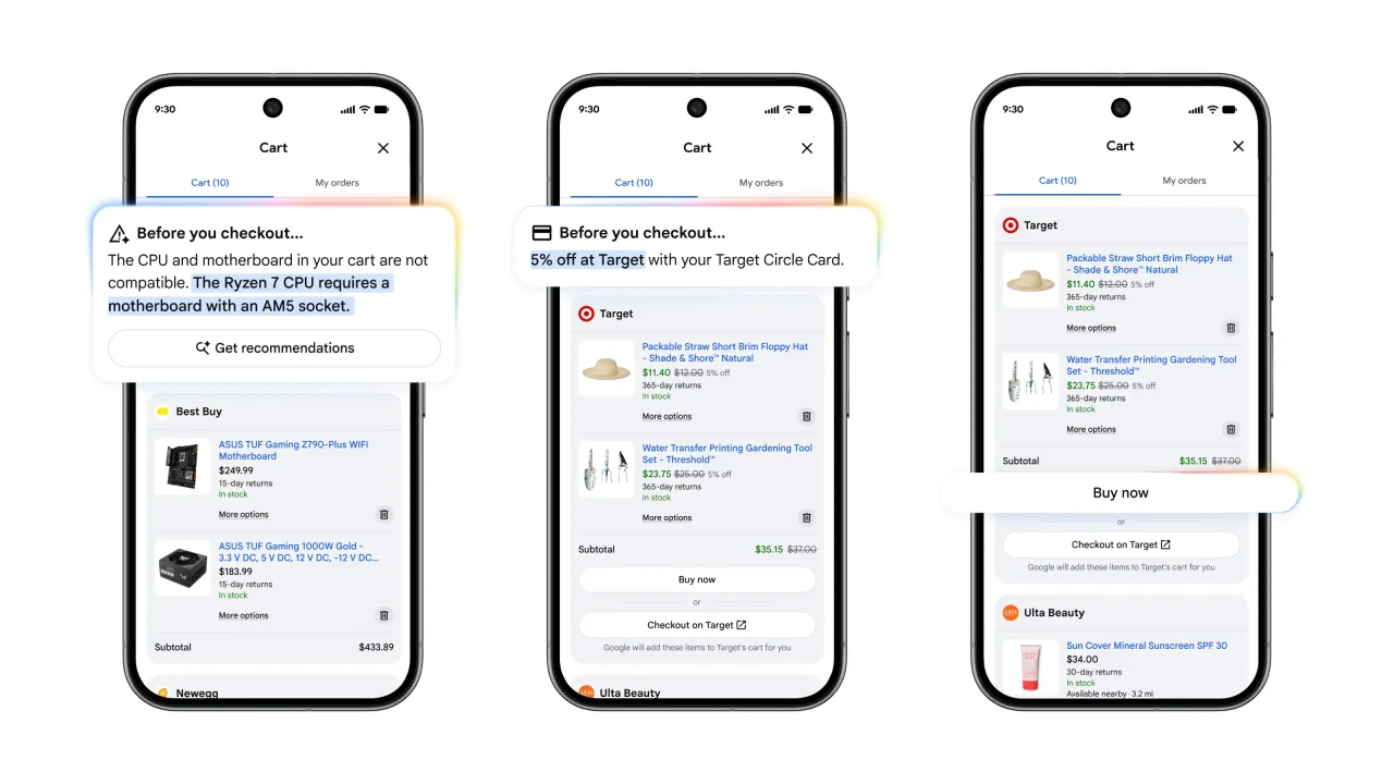 google-universal-cart-geliyor