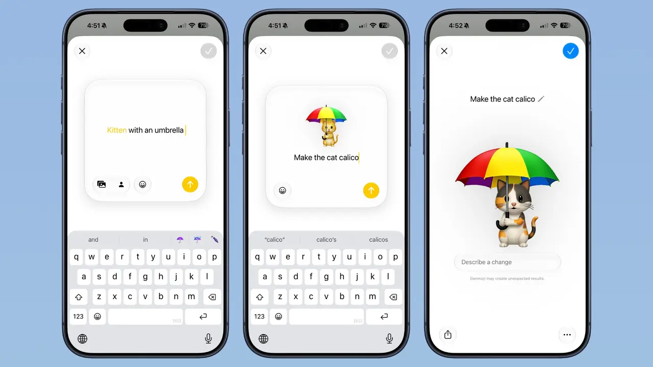 ios 27 genmoji nasıl kullanılır